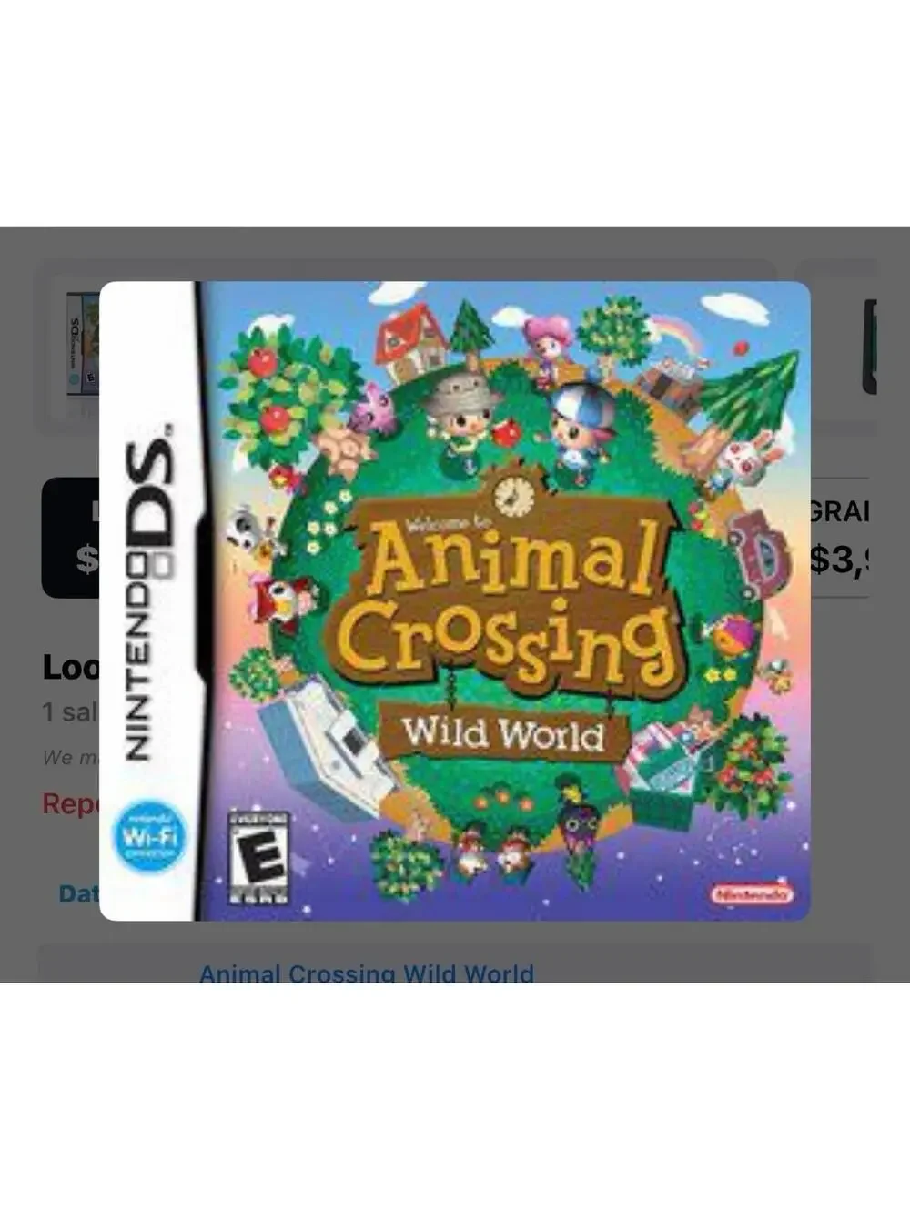 Animal Crossing Wild World for Nintendo DS
